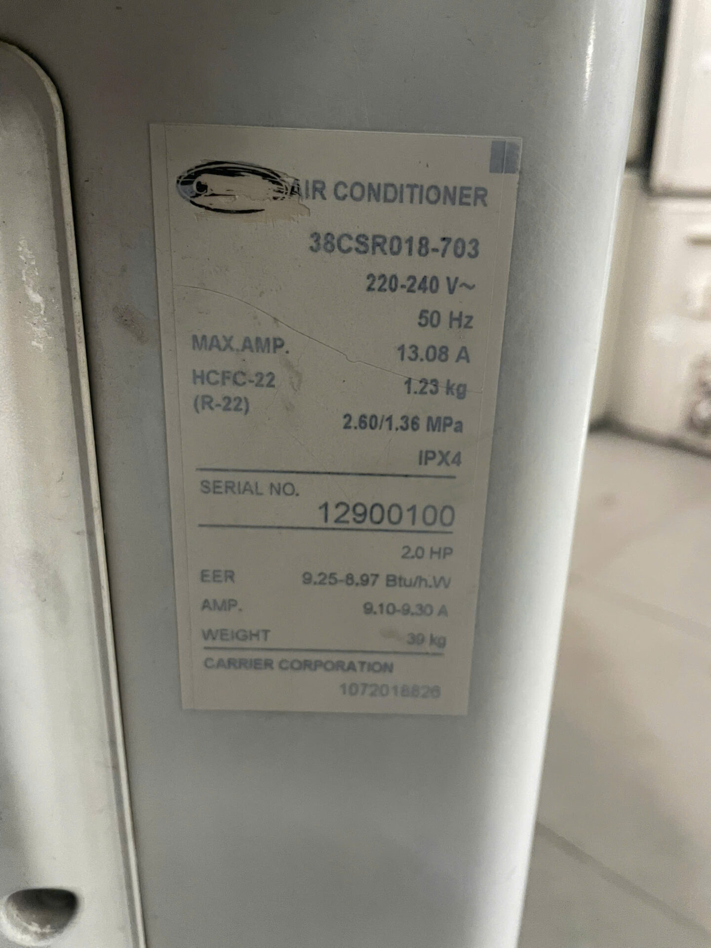 Máy lạnh Toshiba 2HP - Bao công lắp đặt - Hình ảnh 7
