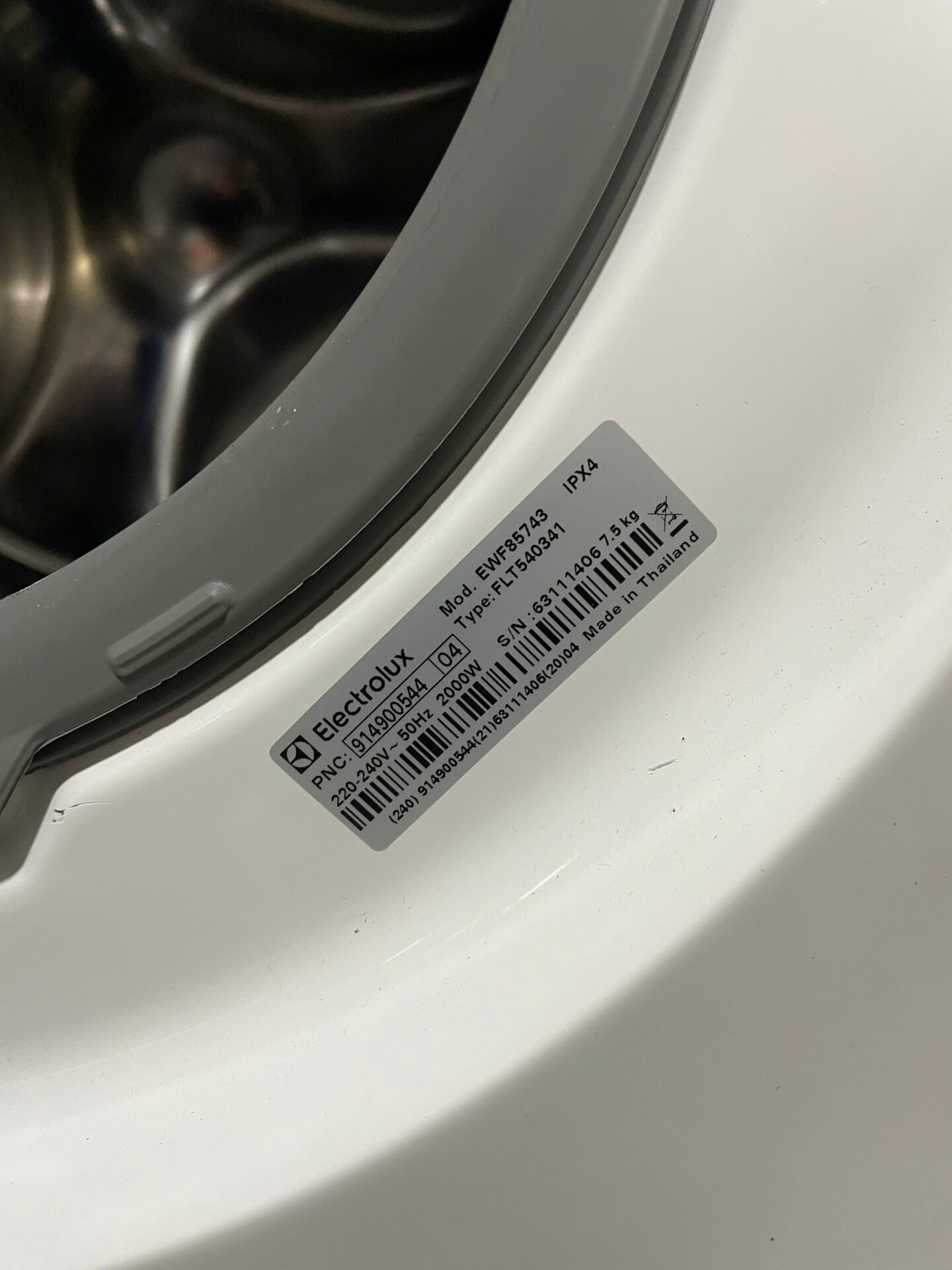 Thanh lý Máy giặt Electrolux 7.5kg ThaiLan bền bỉ - Free Ship - Hình ảnh 8