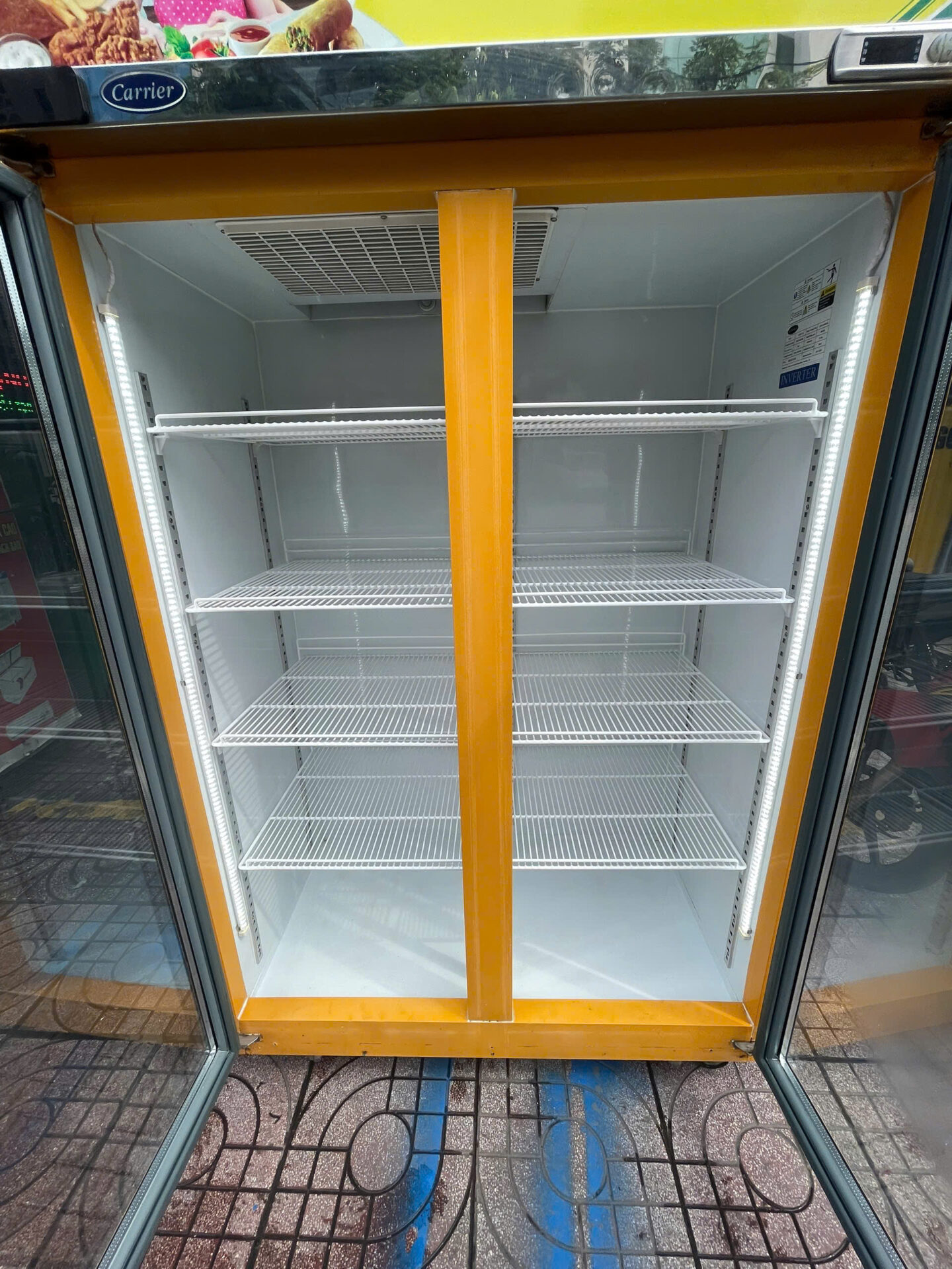 Tủ mát Carrier 1065L 2DGB-IVTH nhẹ điện - Free Ship - Hình ảnh 3