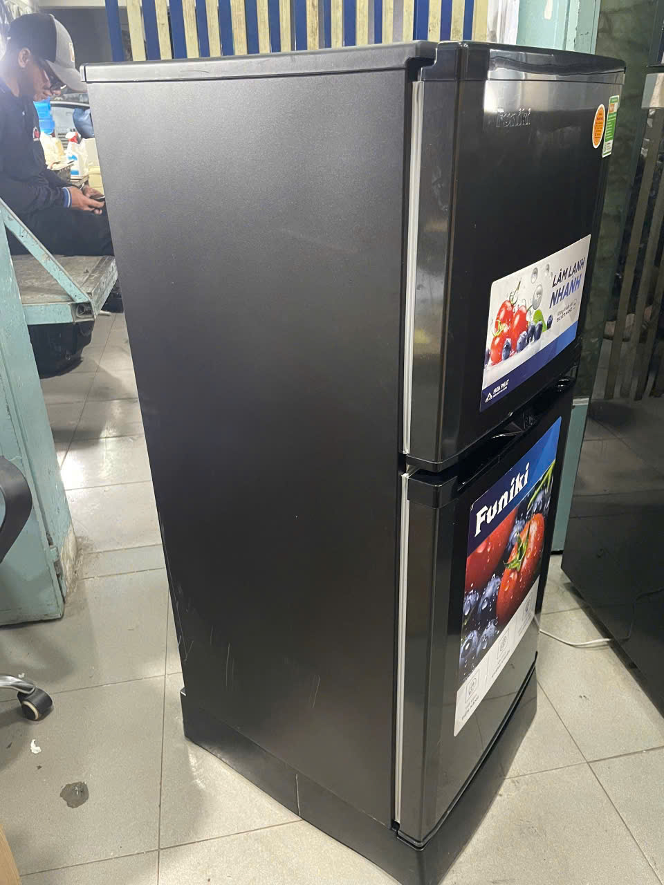 Tủ lạnh Funiki 110 lít HR T6120TDG Date 2023 - FreeShip - Hình ảnh 5