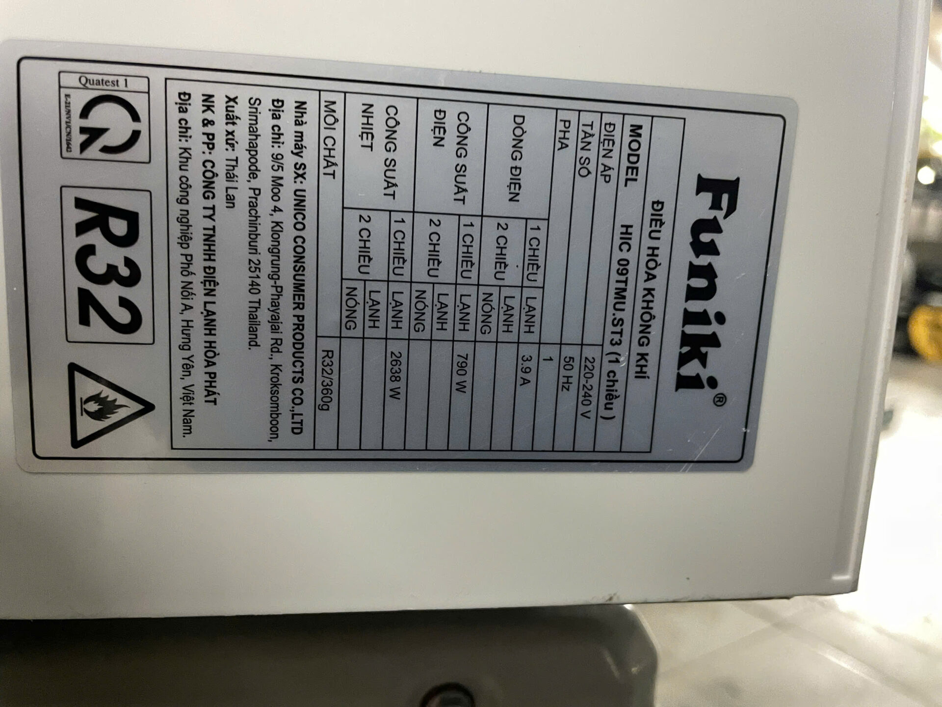 Máy lạnh Funiki 1HP Inverter HIC09TMU.ST3 - BH 12 tháng - Hình ảnh 6
