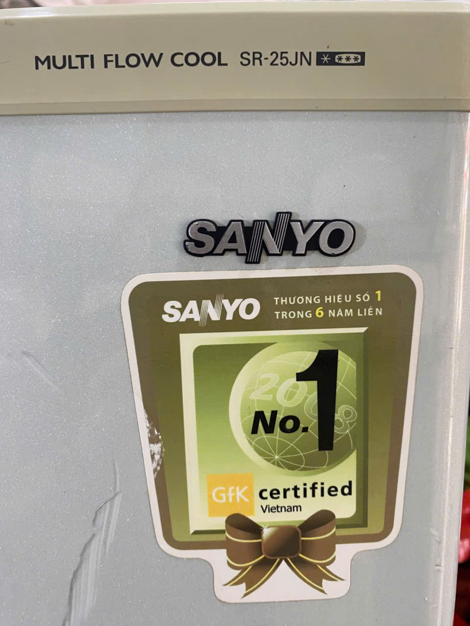 Tủ lạnh Sanyo 250 lít Ko đóng tuyết - Free Ship - Hình ảnh 7