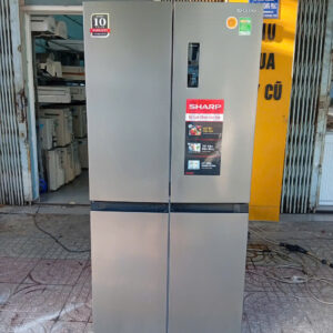 Tủ lạnh Sharp 404 lít Inverter SJ-FX420V-SL
