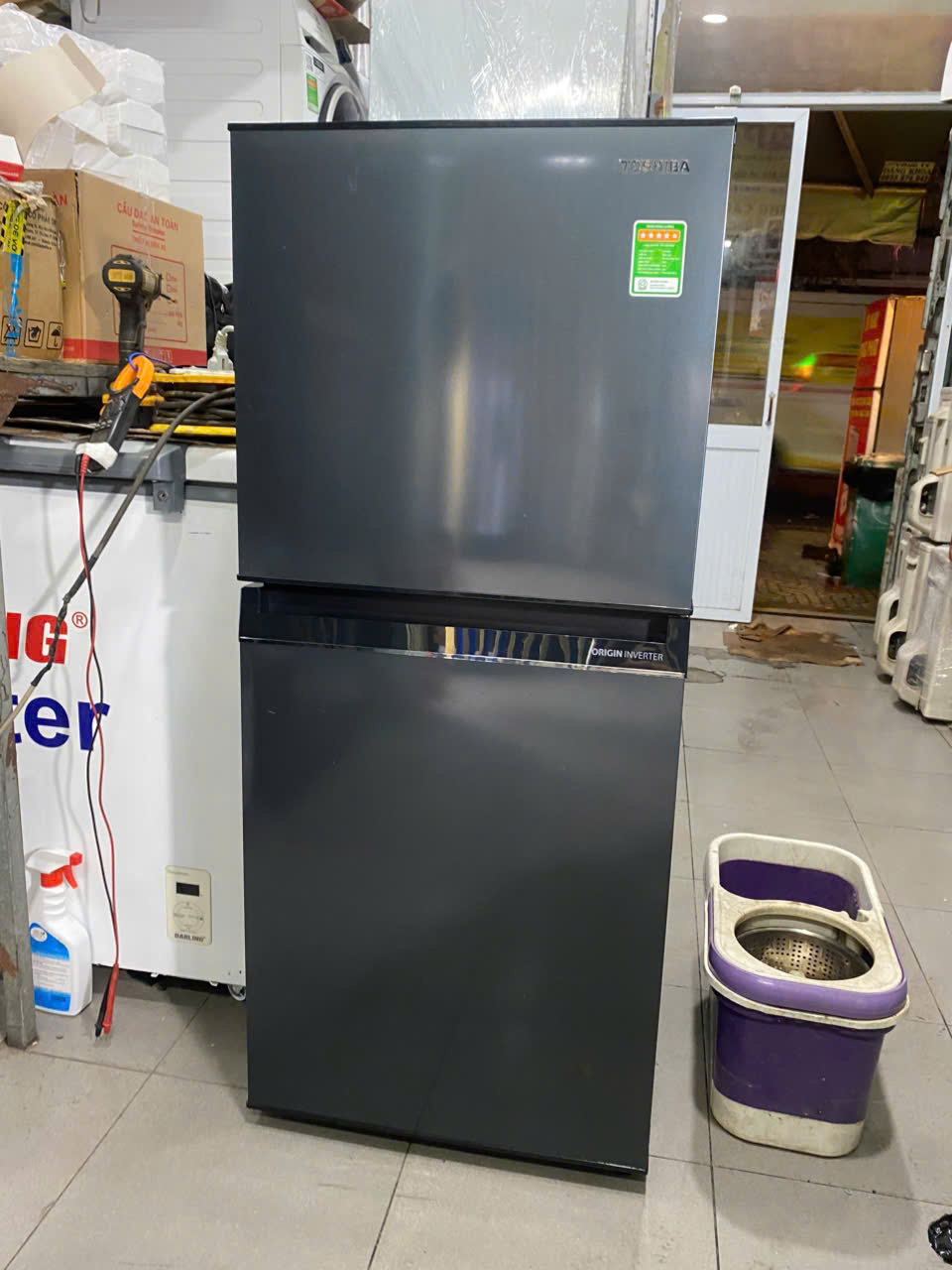 Tủ lạnh Toshiba 180 lít Inverter GR-RT234WE-PMV