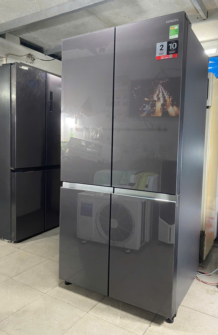 Tủ lạnh Hitachi 569 lít Inverter R-WB640PGV1 Mới 99%