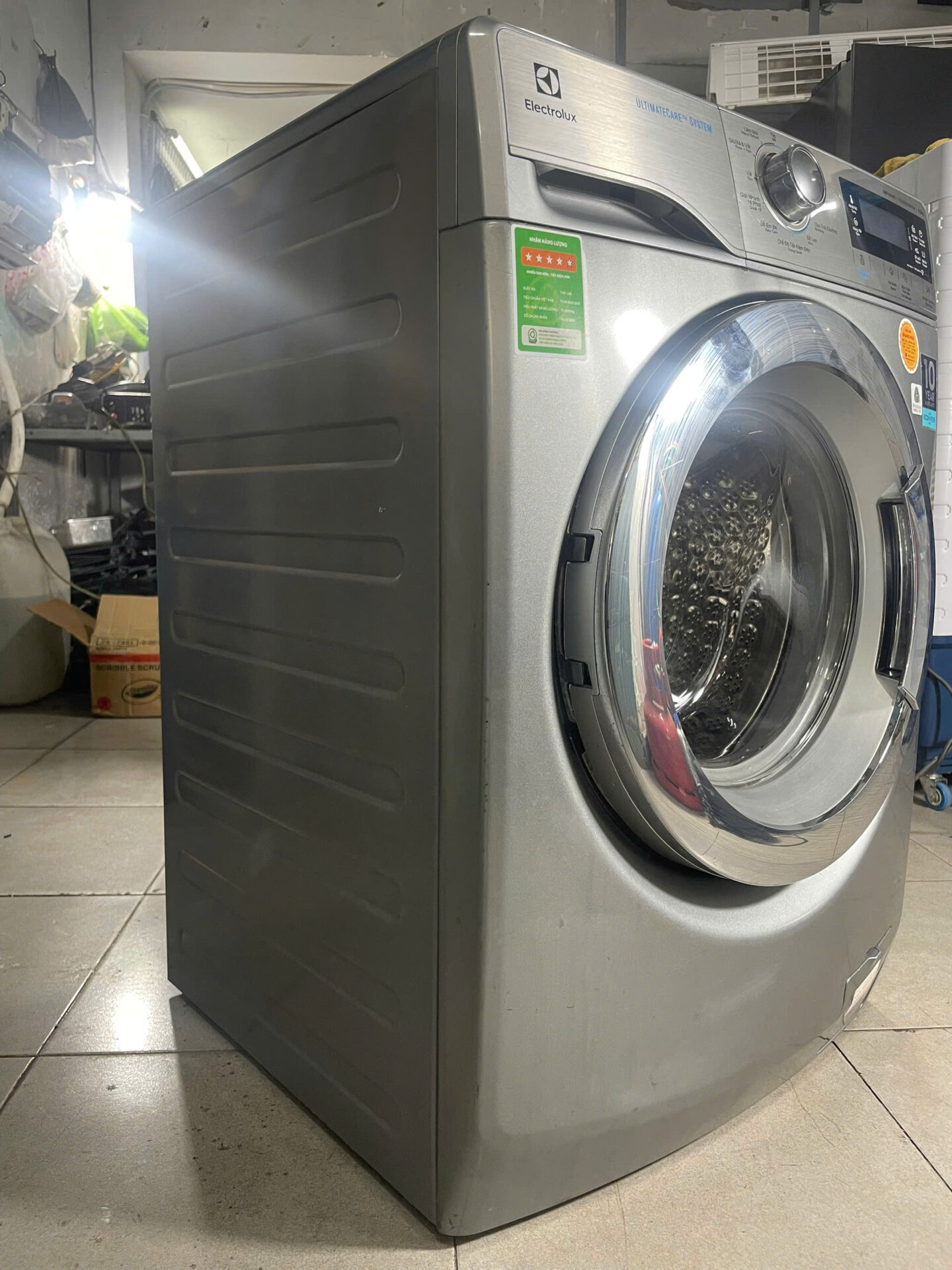 Máy giặt Electrolux 9.5kg Inverter EWF12935S - FreeShip - Hình ảnh 4