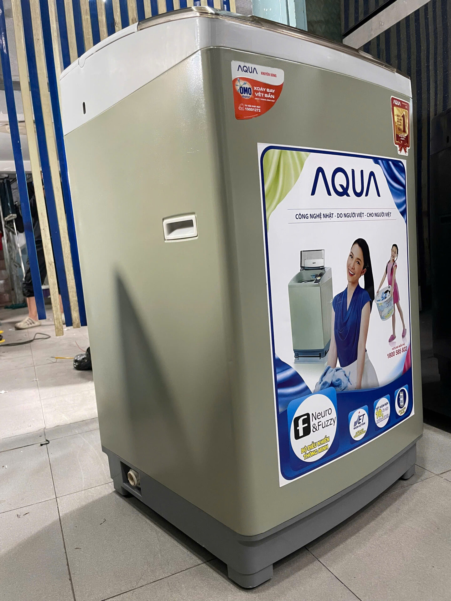 Máy giặt Aqua 9kg - Free Ship & lắp đặt - Hình ảnh 6