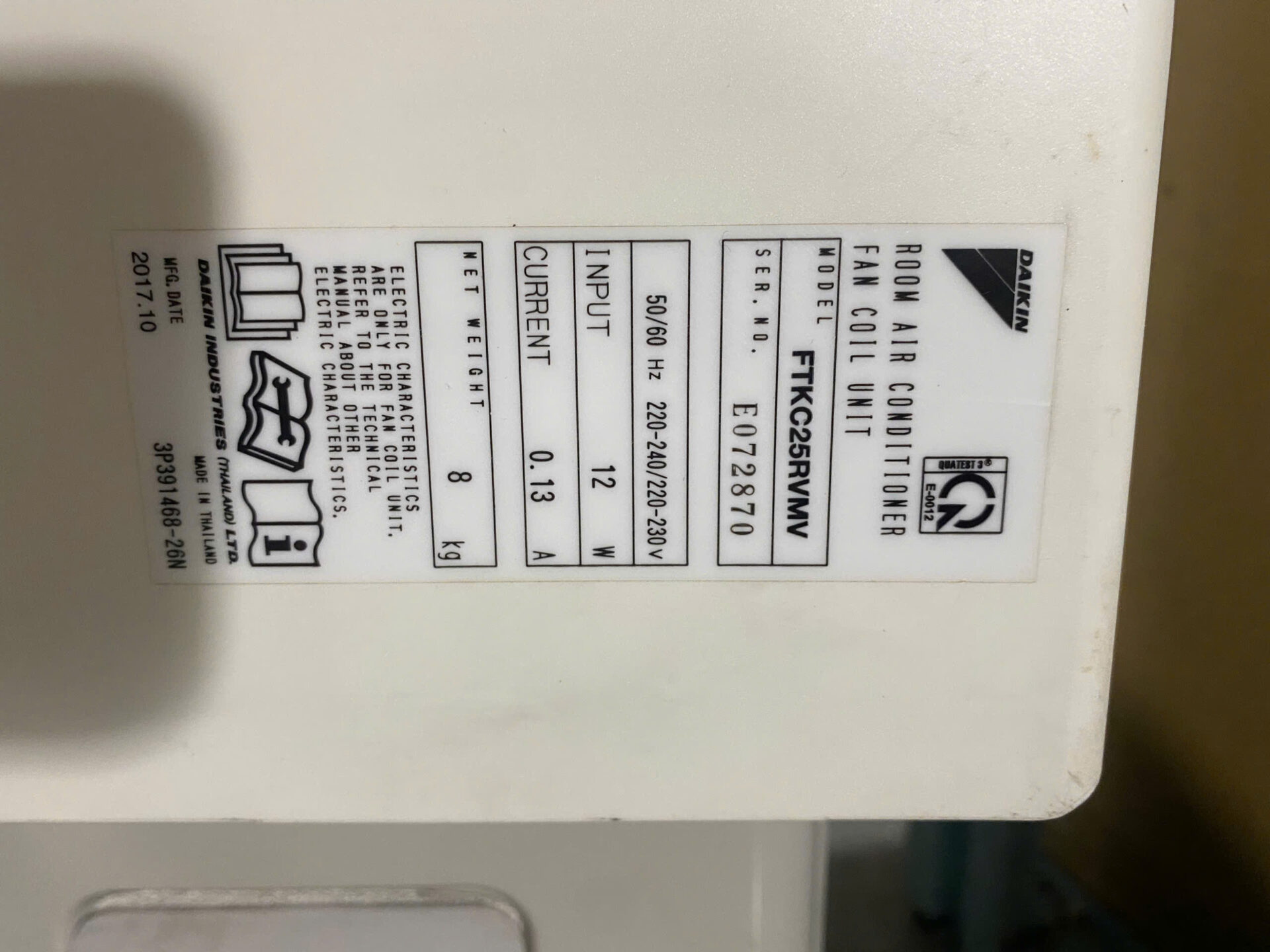 Máy lạnh Daikin 1HP Inverter FTKC25RVMV - Bao công lắp - Hình ảnh 6