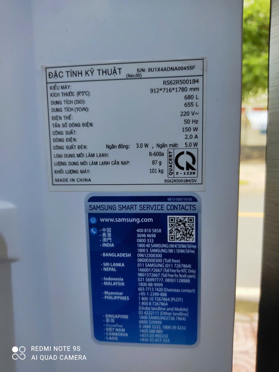 Tủ lạnh Samsung SBS 655 lít Inverter - Free Ship - Hình ảnh 7