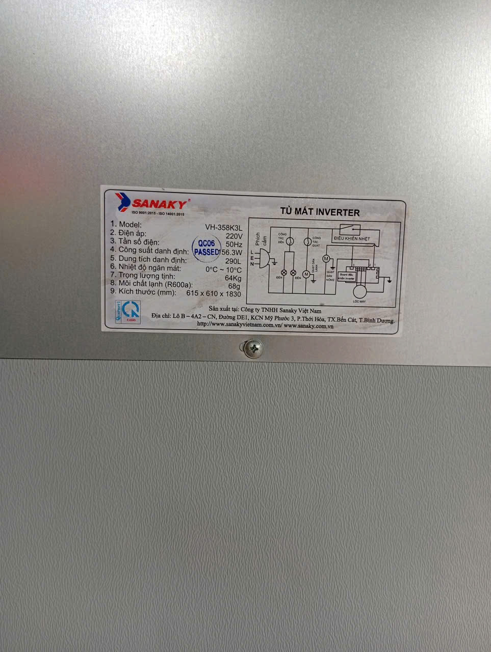 Tủ mát Sanaky 290 lít Inverter 2024 VH-358K3L - FreeShip - Hình ảnh 7