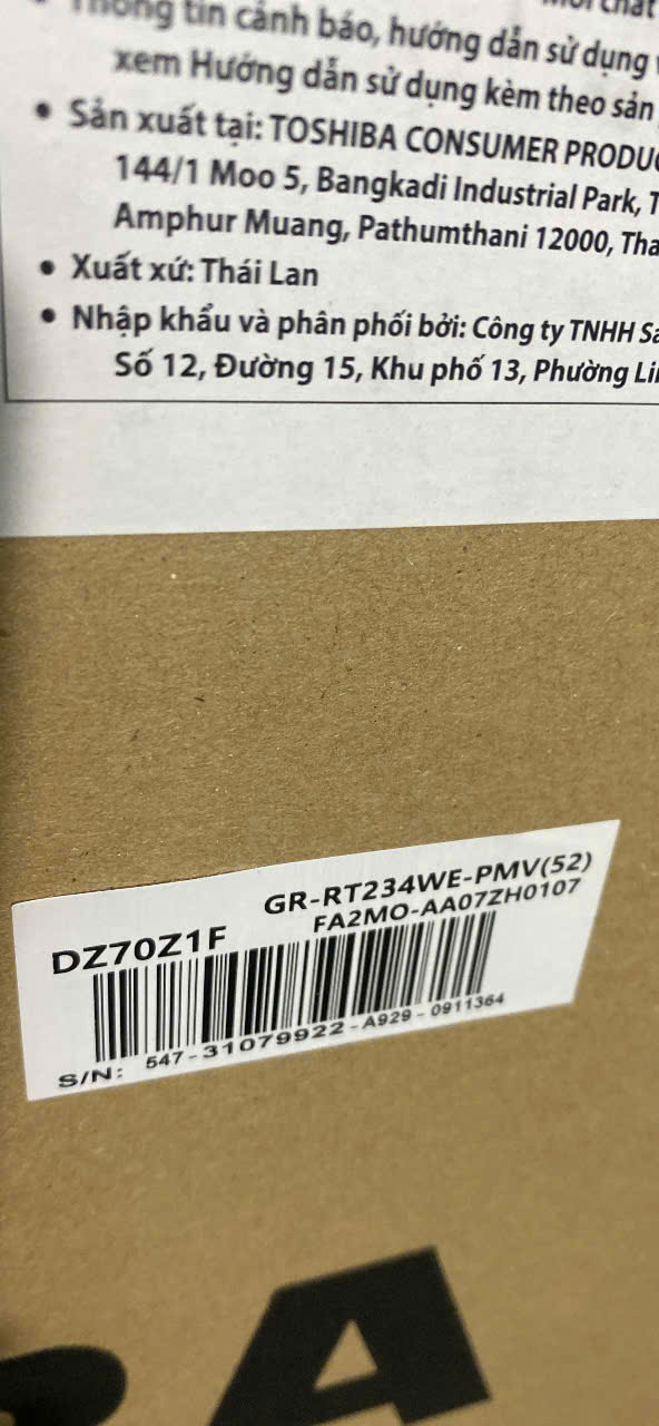 Tủ lạnh Toshiba 180 lít Inverter GR-RT234WE-PMV BH hãng 12 tháng - Hình ảnh 9
